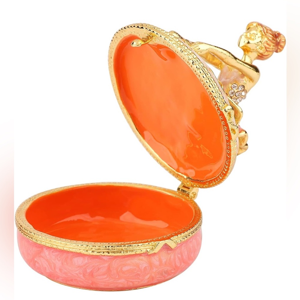 Ballerina Trinket Box Tchotchke NWT - Picture 3 of 3
